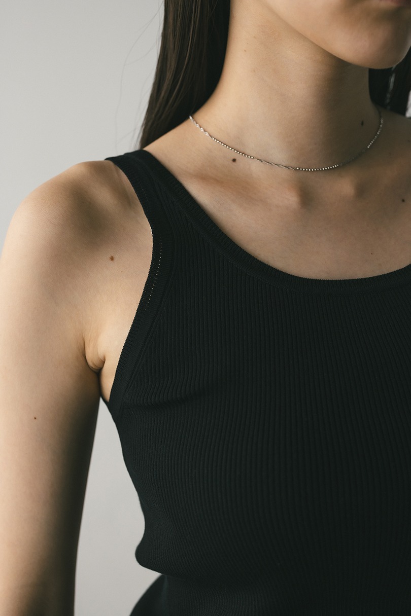 ハイゲージニットタンク 詳細画像 BLK 10