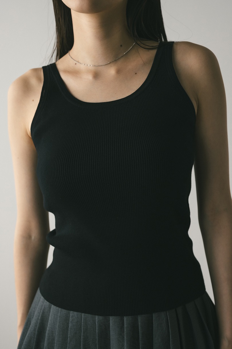 ハイゲージニットタンク 詳細画像 BLK 4