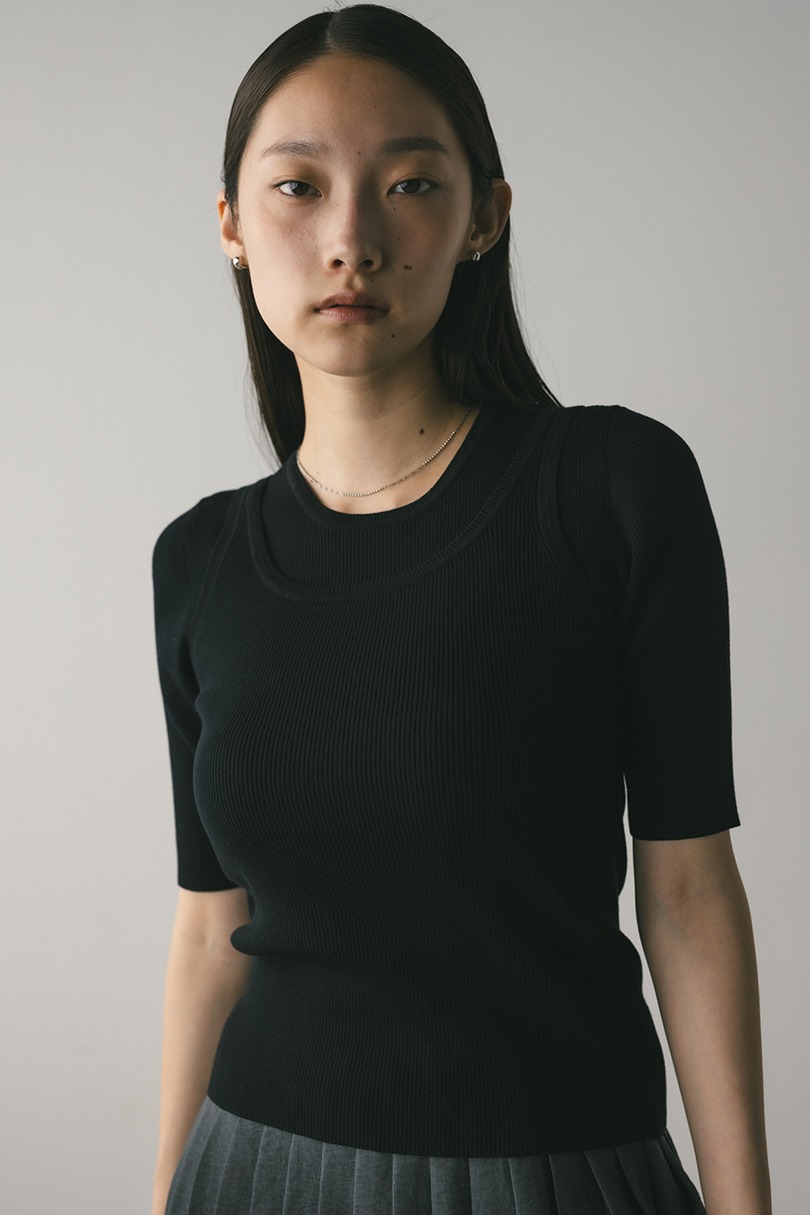 ハイゲージニットタンク 詳細画像 BLK 6