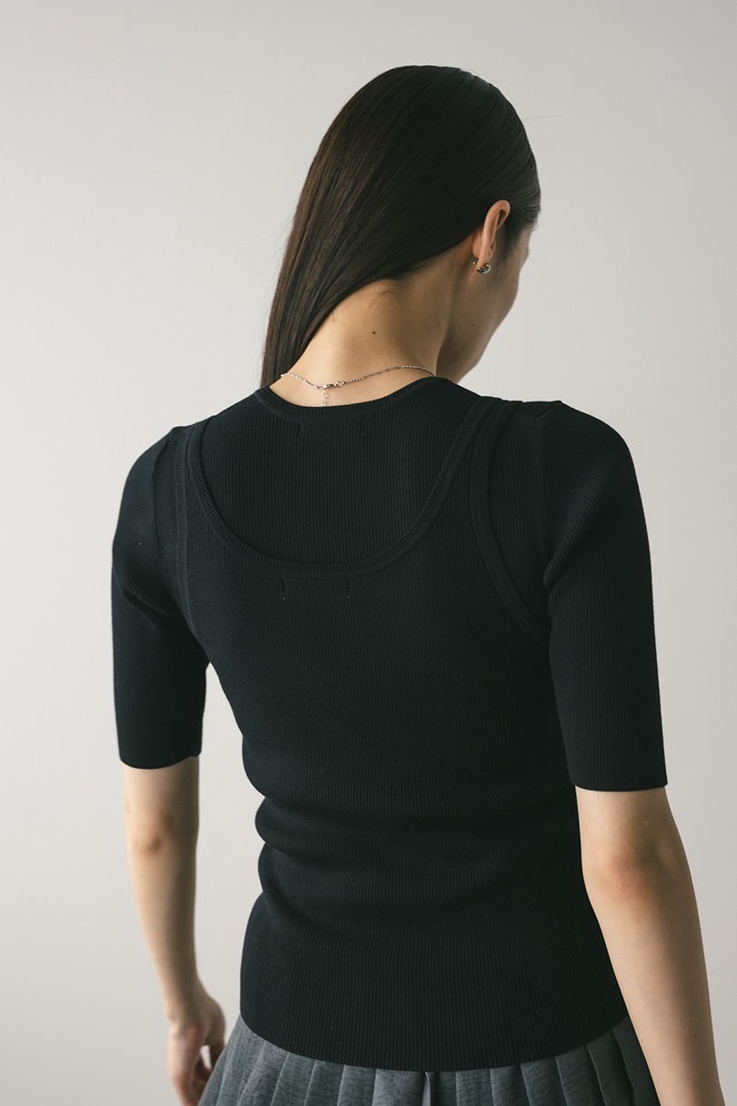 ハイゲージニットタンク 詳細画像 BLK 8