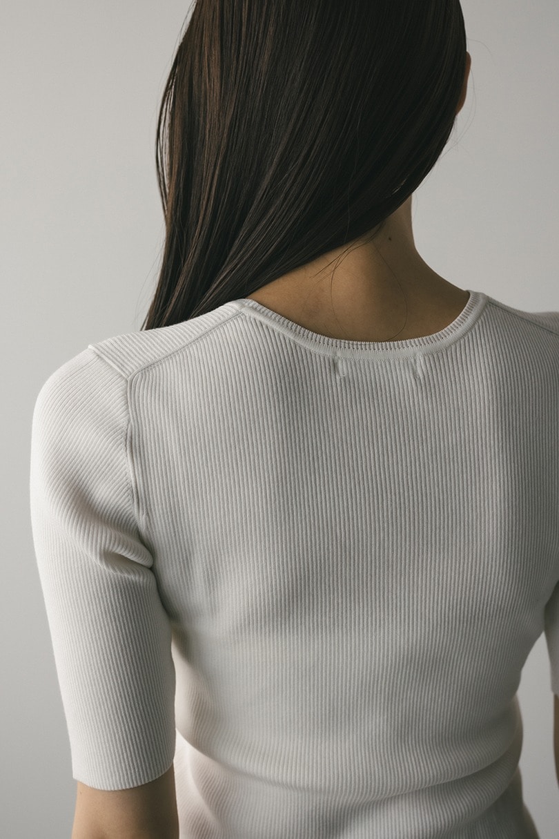 ハイゲージニットT 詳細画像 WHT 10