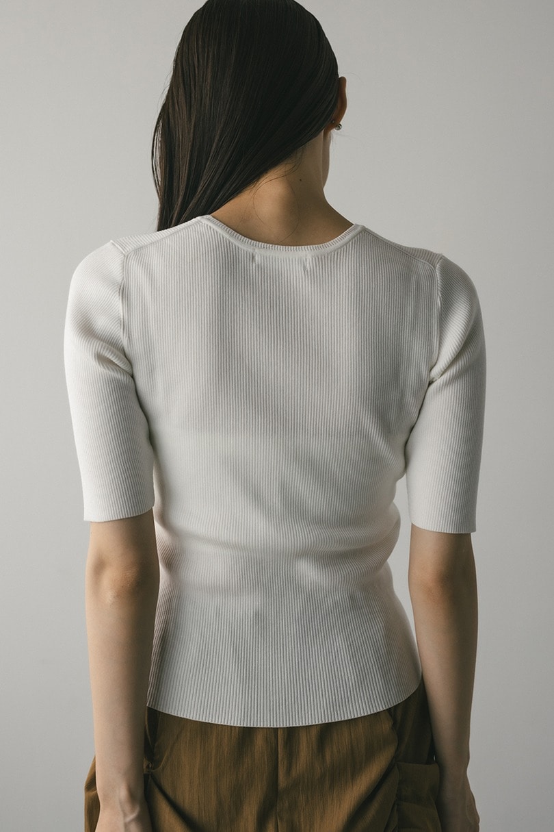 ハイゲージニットT 詳細画像 WHT 6