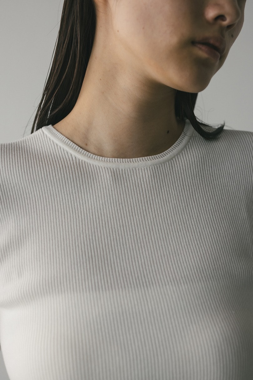 ハイゲージニットT 詳細画像 WHT 7