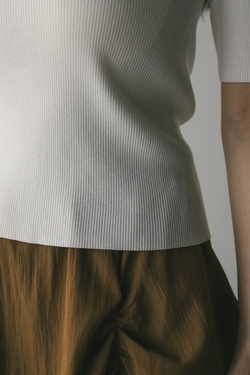 ハイゲージニットT 詳細画像 WHT 9