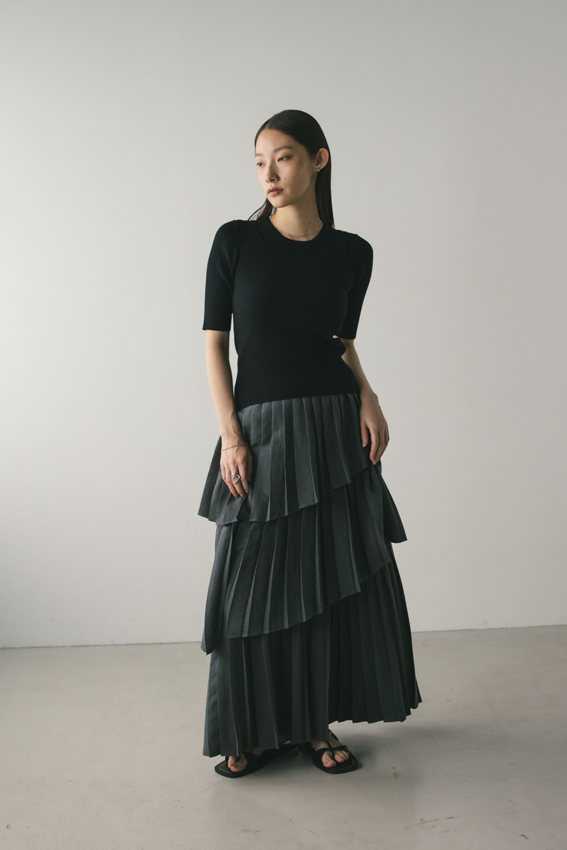 ハイゲージニットT 詳細画像 BLK 2