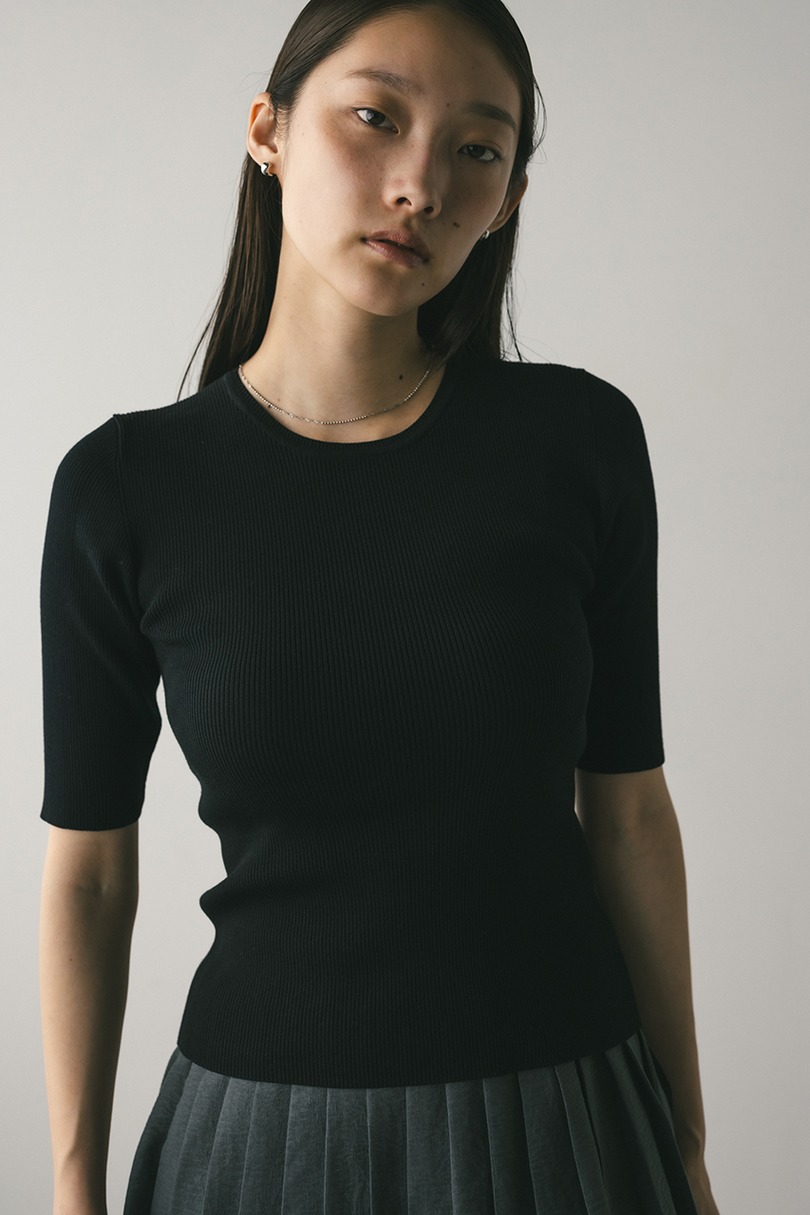 ハイゲージニットT 詳細画像 BLK 3