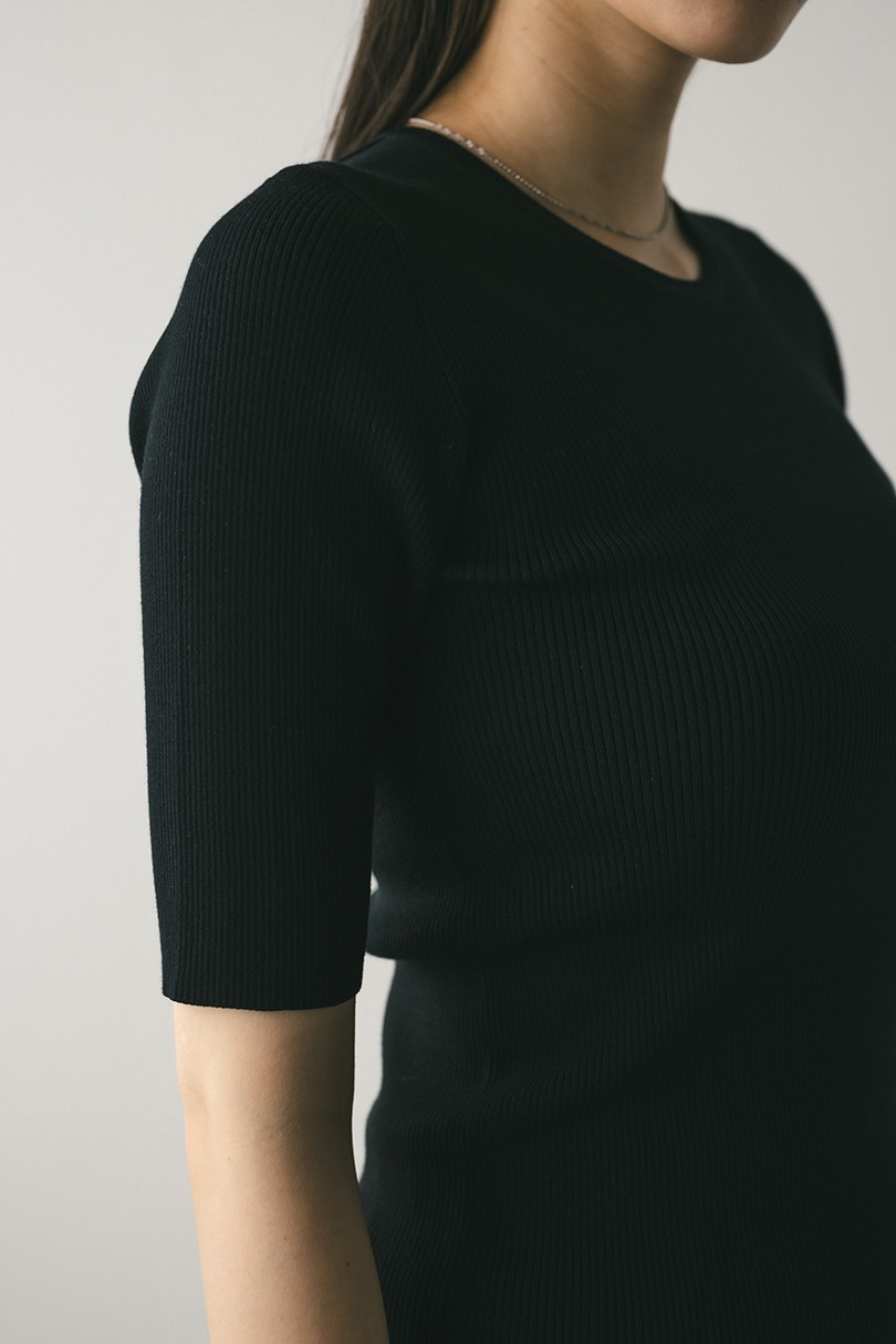 ハイゲージニットT 詳細画像 BLK 4