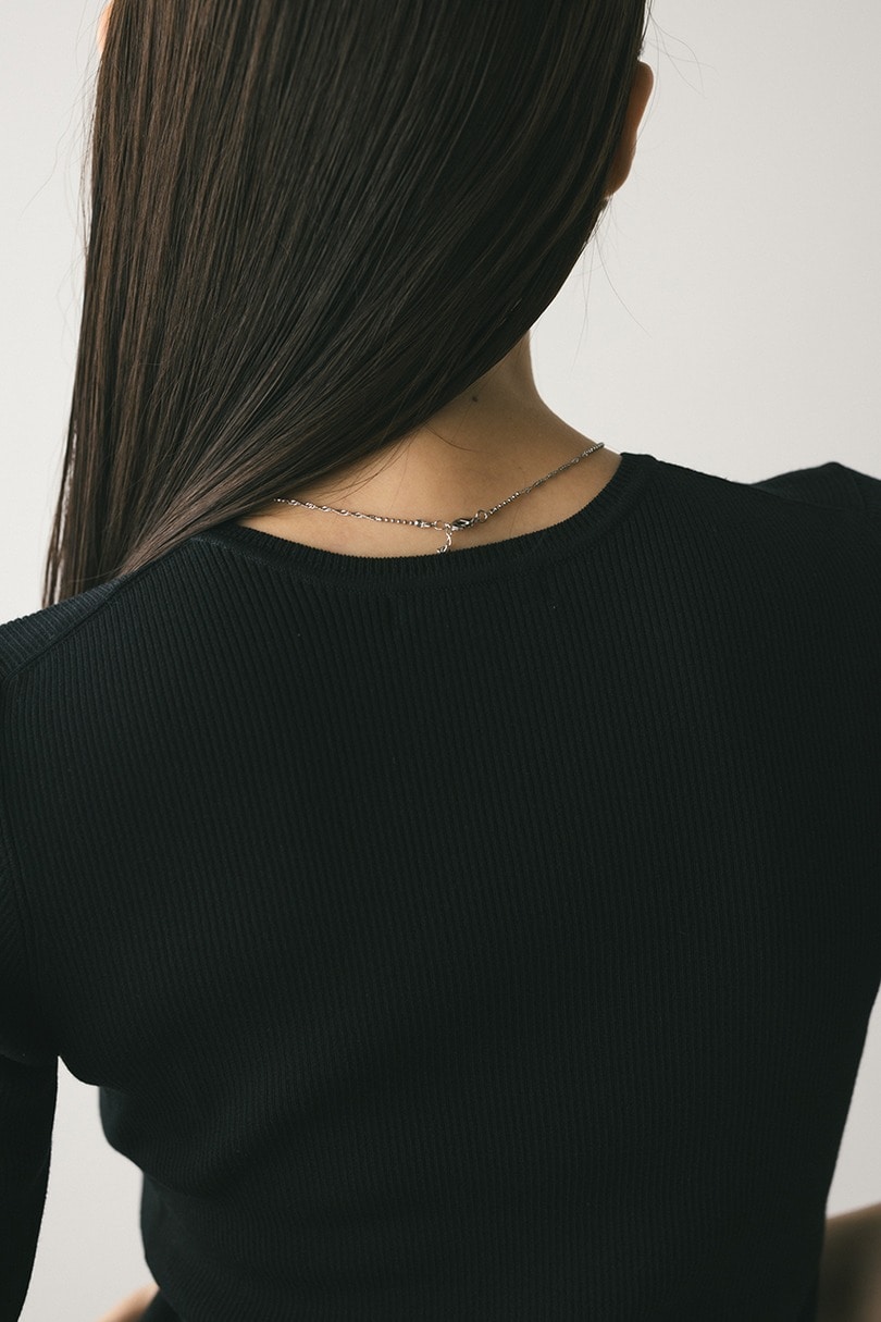 ハイゲージニットT 詳細画像 BLK 7