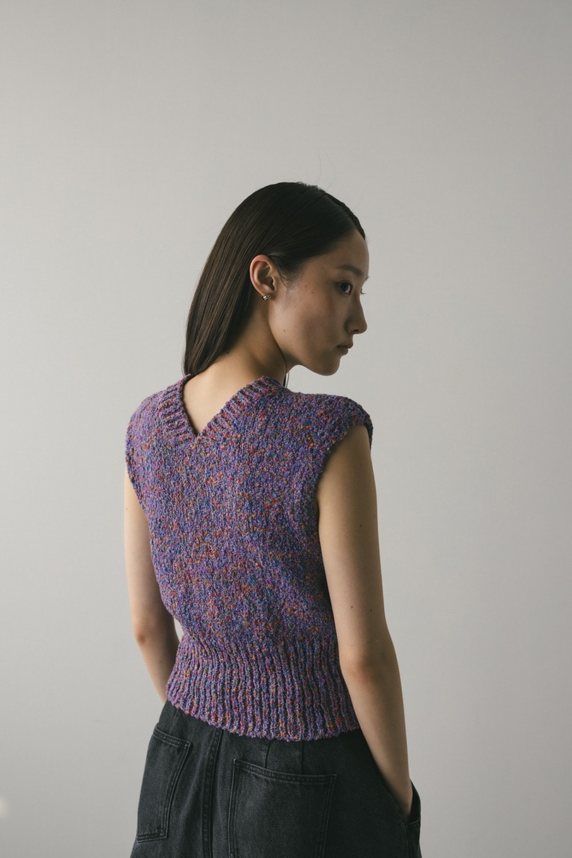 2WAYニットベスト 詳細画像 PUR 3