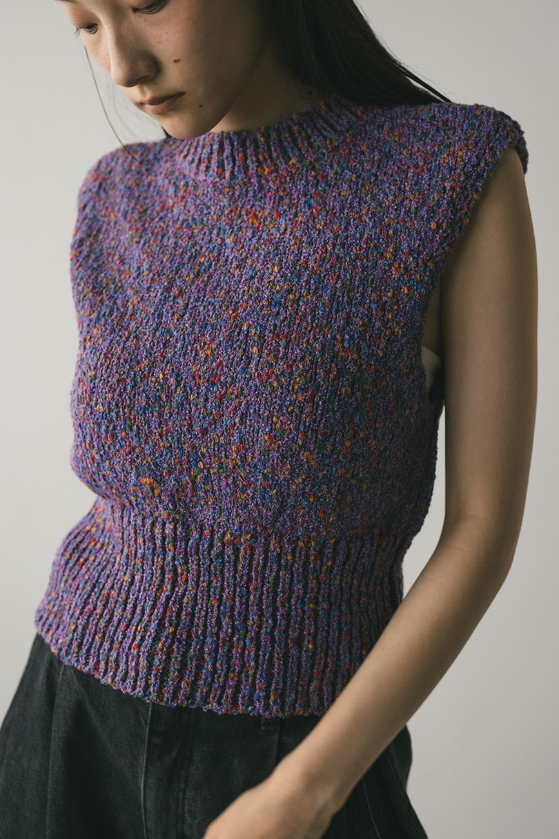 2WAYニットベスト 詳細画像 PUR 5