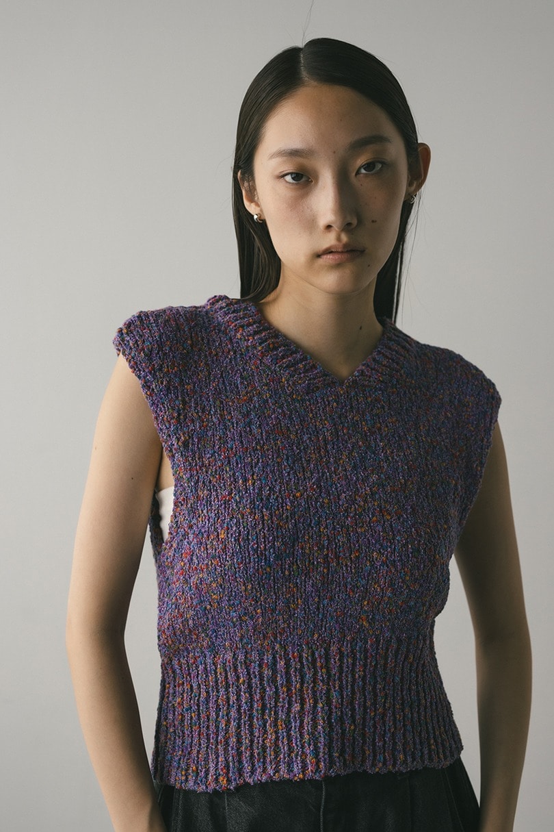 2WAYニットベスト 詳細画像 PUR 6