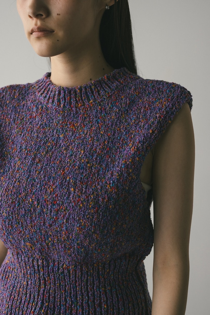 2WAYニットベスト 詳細画像 PUR 9