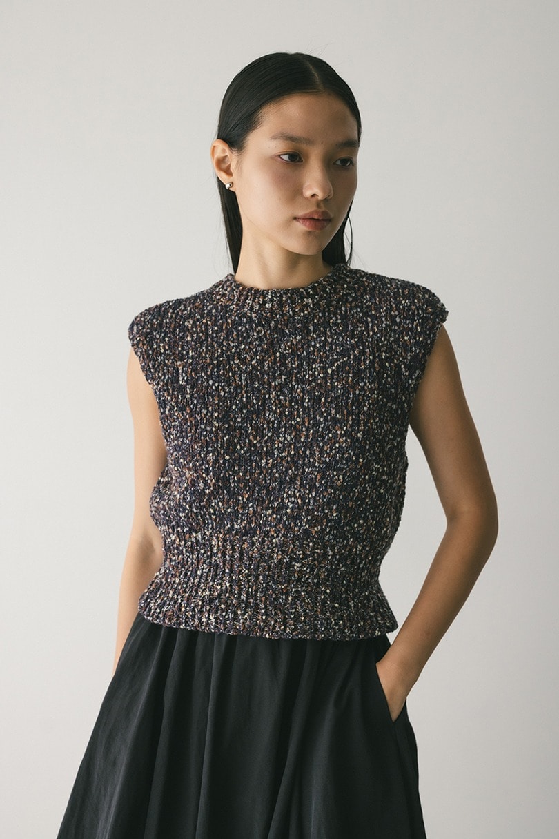 2WAYニットベスト 詳細画像 NVY 4