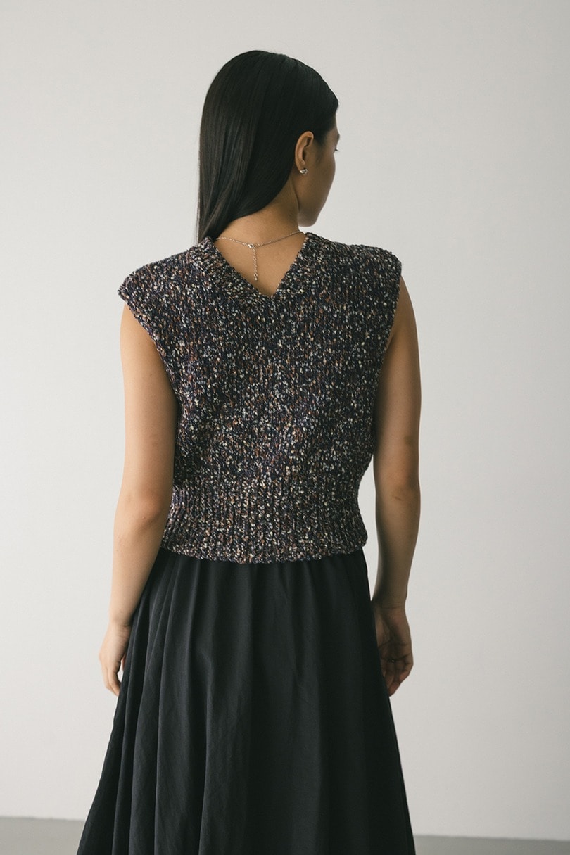 2WAYニットベスト 詳細画像 NVY 5