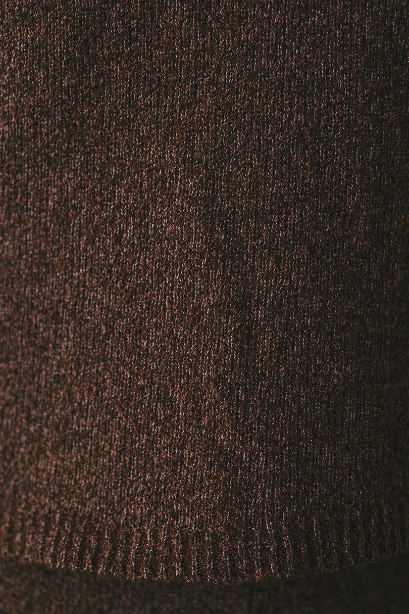 ホルターパイルニットトップ 詳細画像 BRN 13