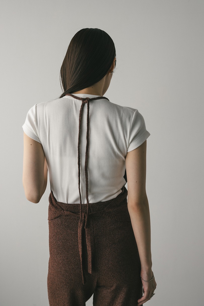 ホルターパイルニットトップ 詳細画像 BRN 8