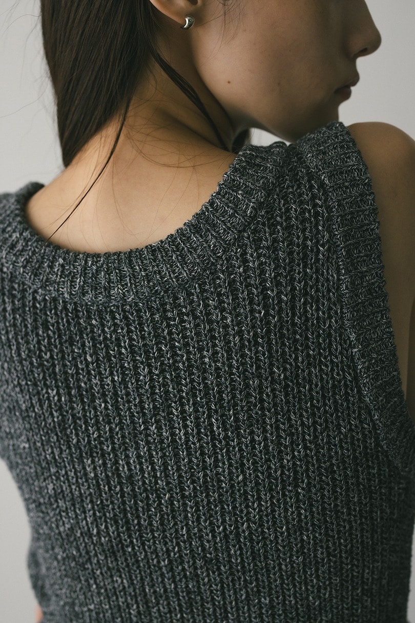 2WAYペプラムニットタンク 詳細画像 GRY 13