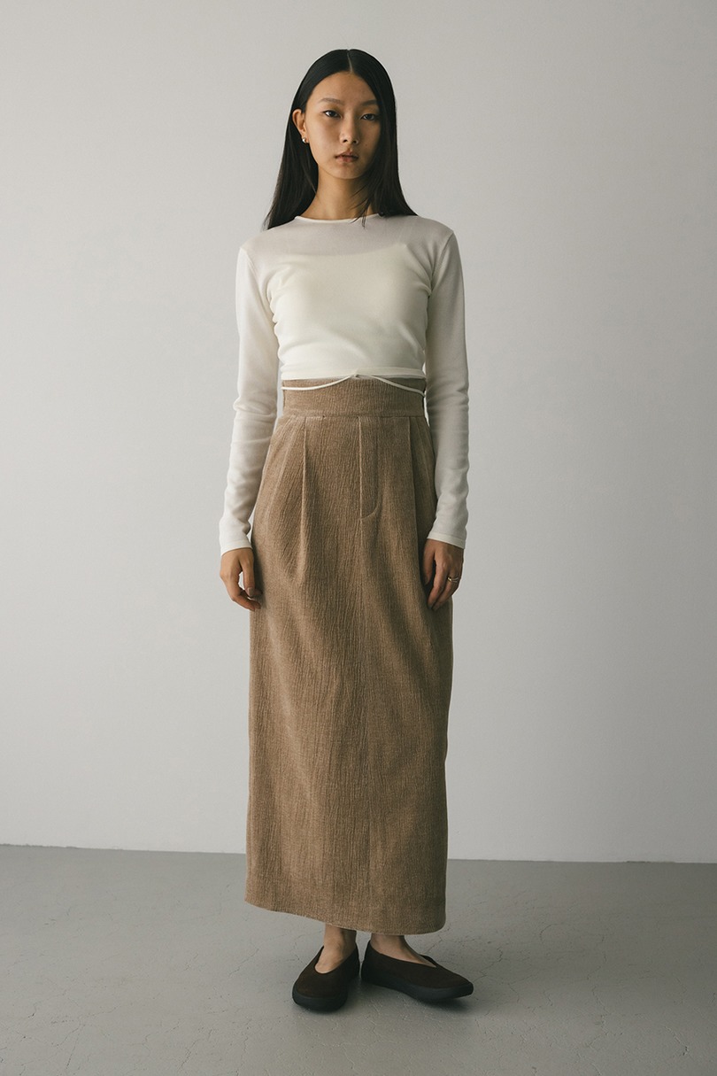 マルチWAYストリングショートニット 詳細画像 WHT 2