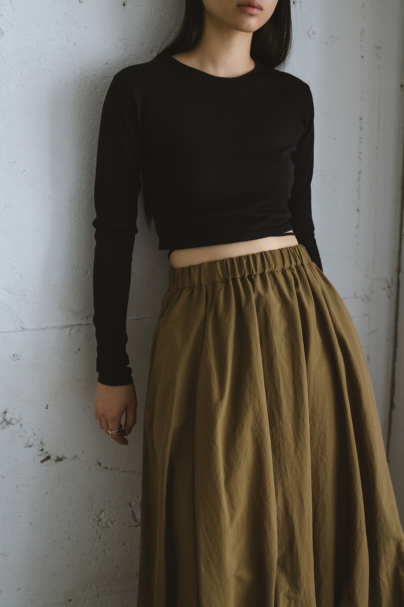 マルチWAYストリングショートニット 詳細画像 BLK 6