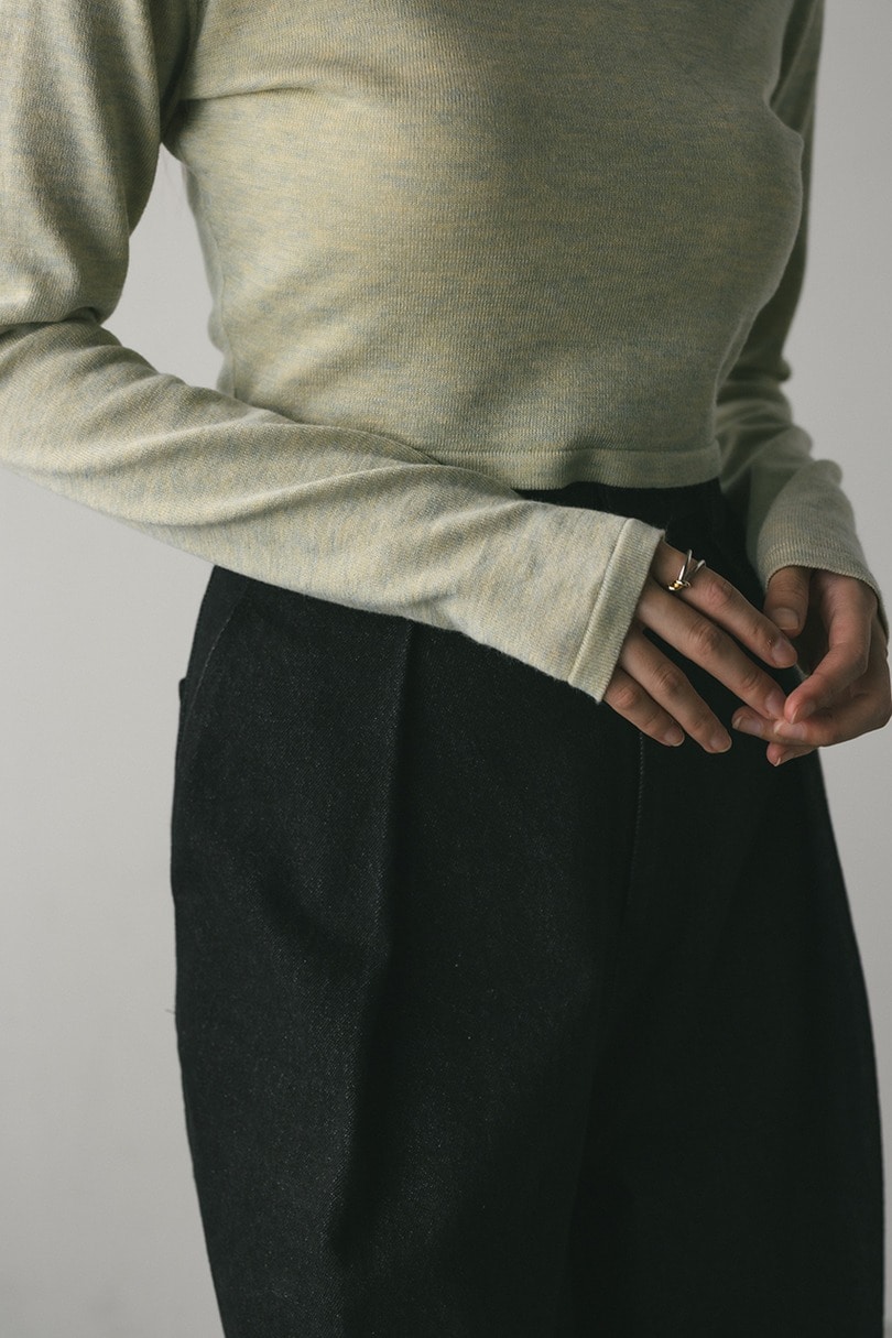 マルチWAYストリングショートニット 詳細画像 MINT 10