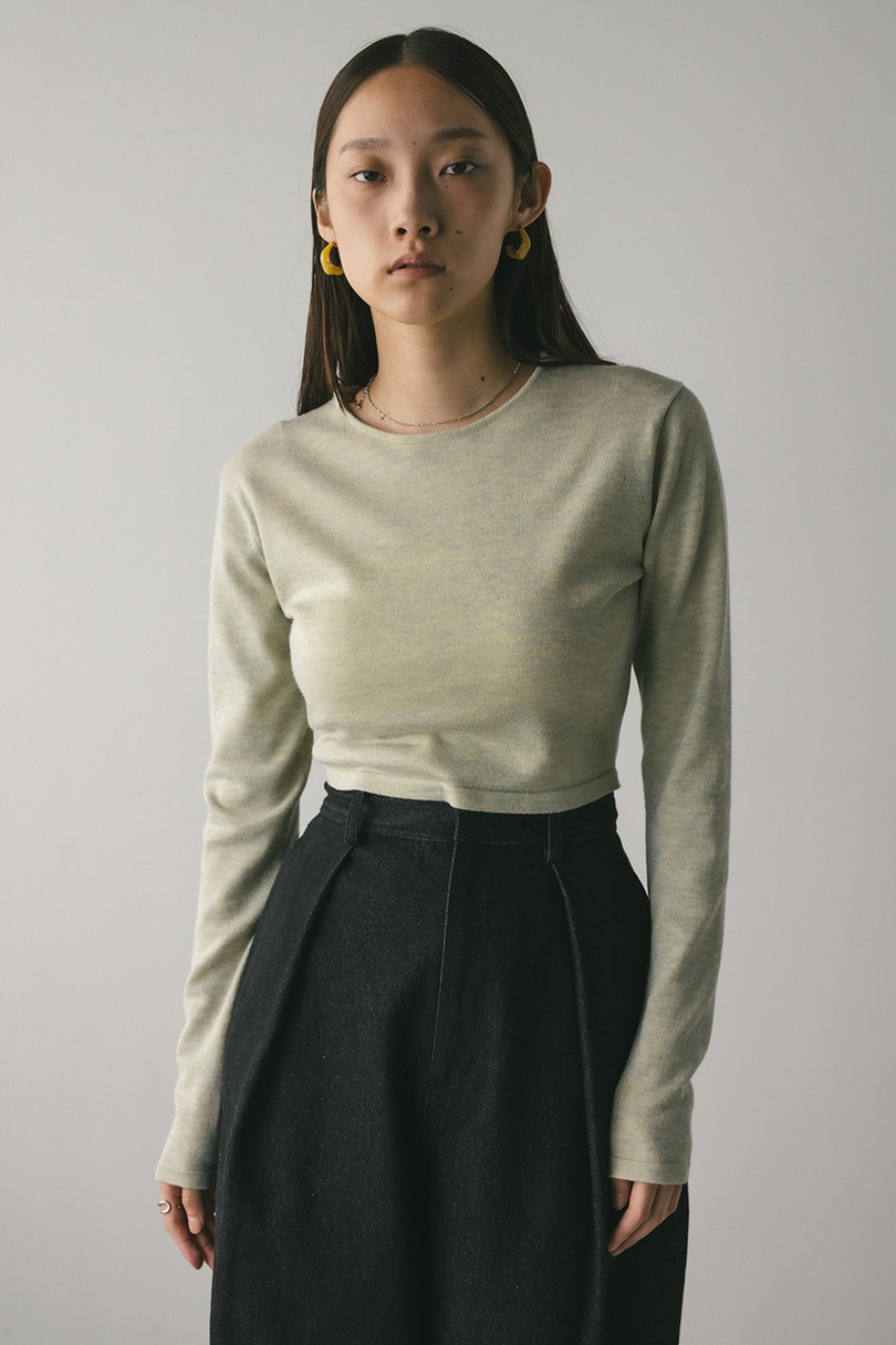 マルチWAYストリングショートニット 詳細画像 MINT 3