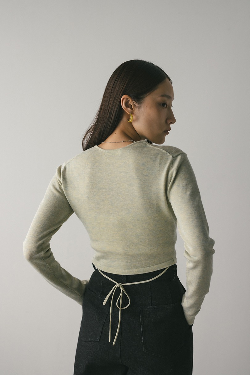 マルチWAYストリングショートニット 詳細画像 MINT 5