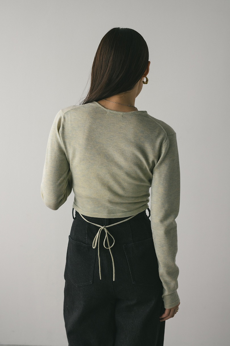 マルチWAYストリングショートニット 詳細画像 MINT 6