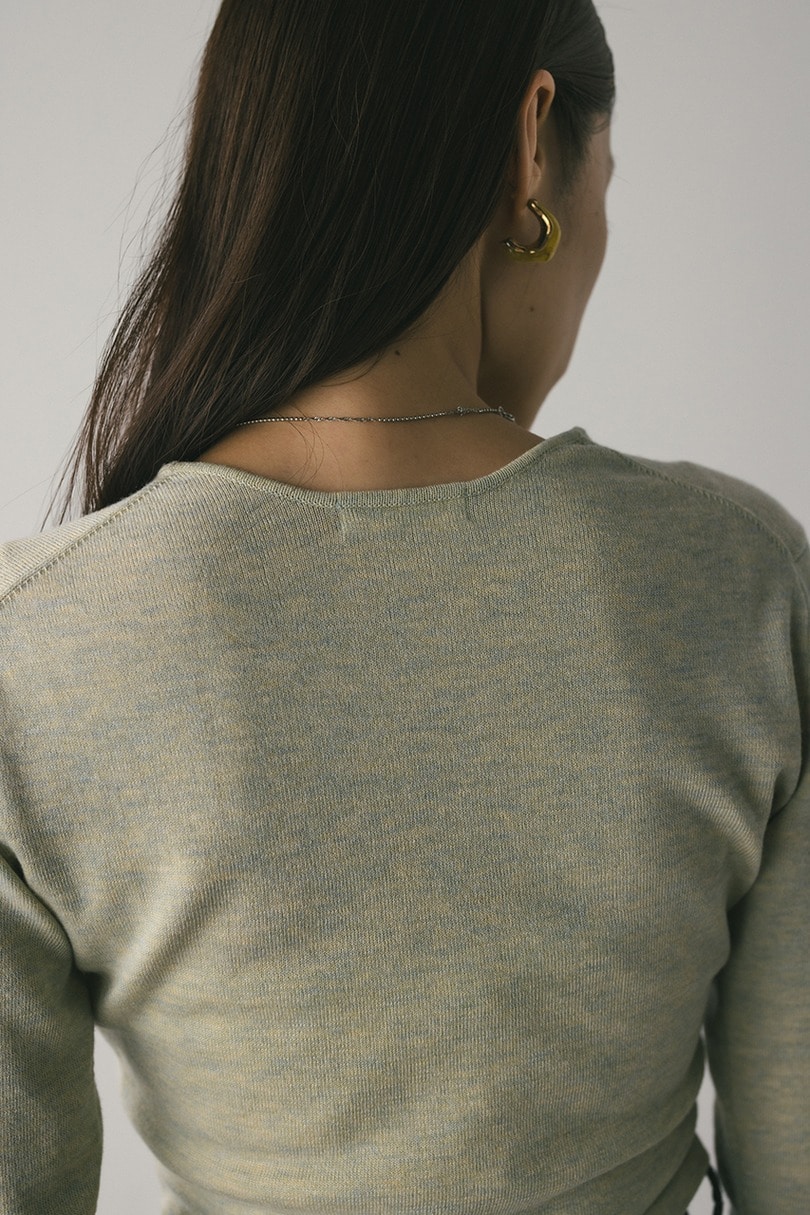 マルチWAYストリングショートニット 詳細画像 MINT 8