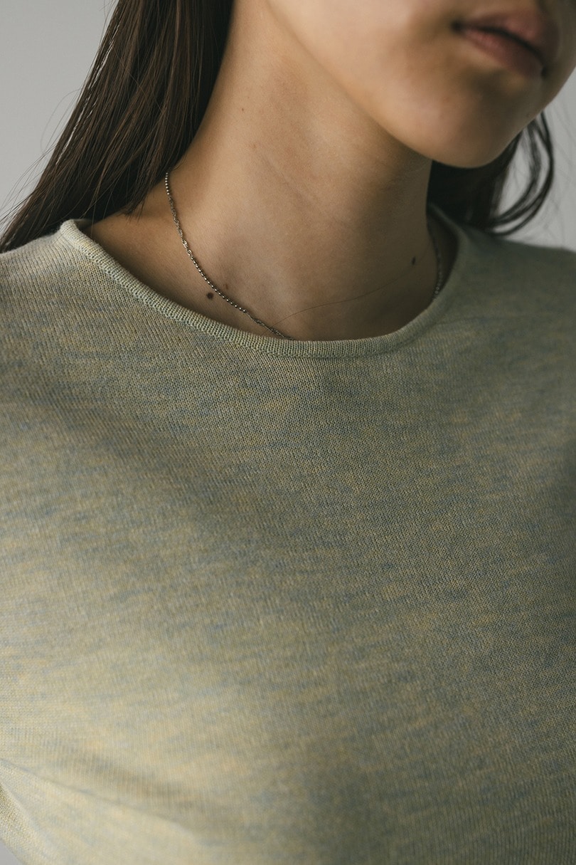 マルチWAYストリングショートニット 詳細画像 MINT 9