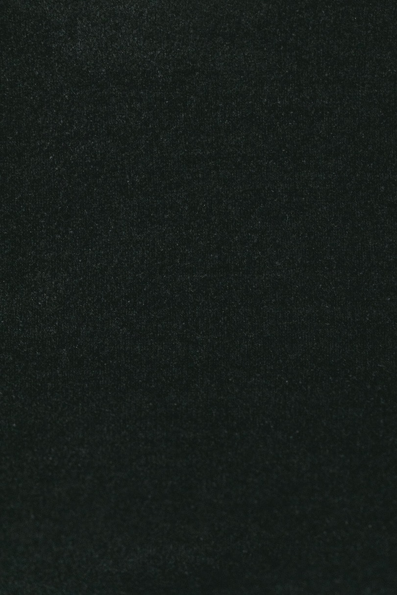 バックオープンベロアショートニット 詳細画像 BLK 9