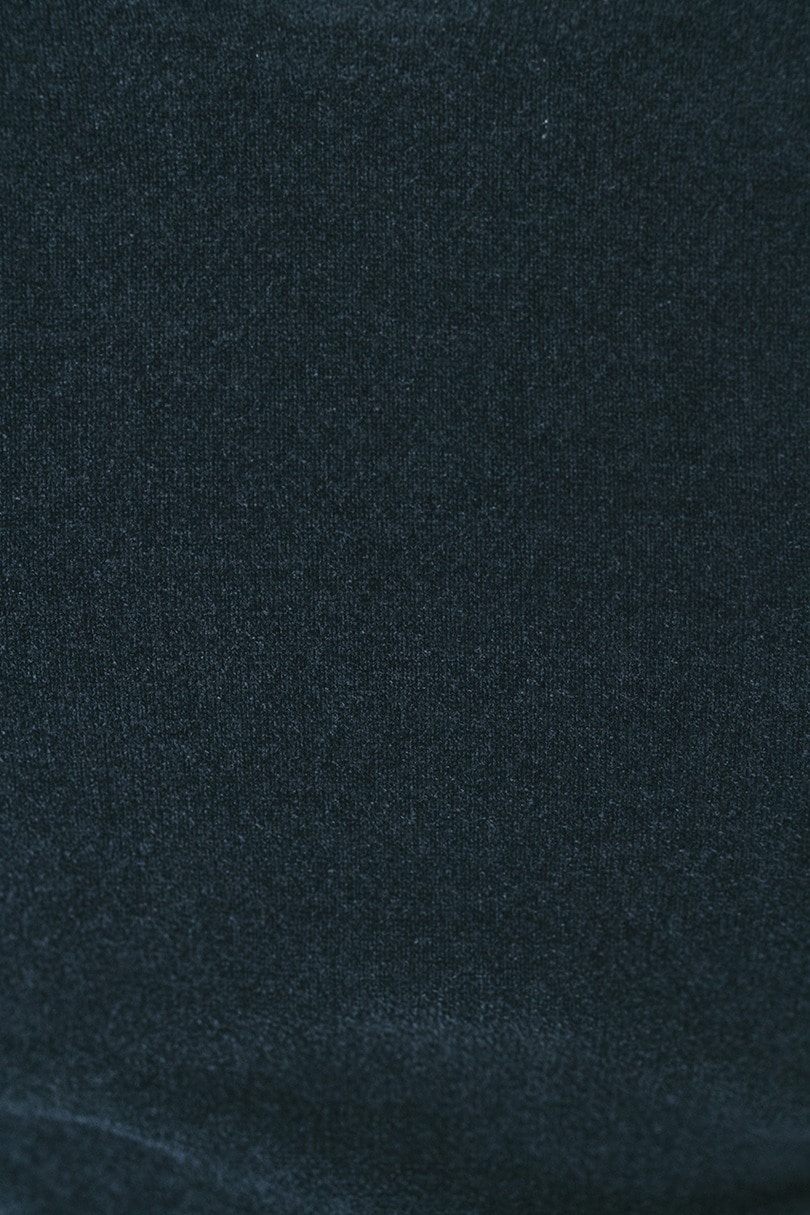 バックオープンベロアショートニット 詳細画像 NVY 8