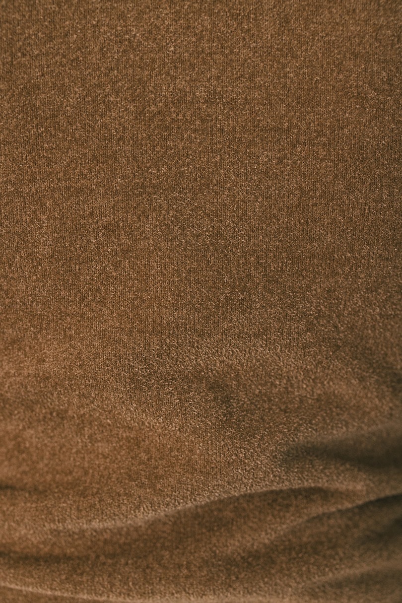 バックオープンベロアショートニット 詳細画像 CAM 10