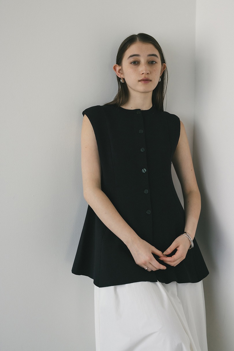 ドライニットフレアベスト 詳細画像 BLK 3