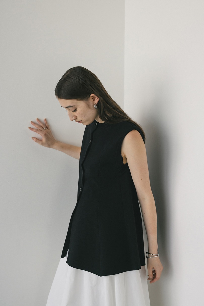 ドライニットフレアベスト 詳細画像 BLK 5