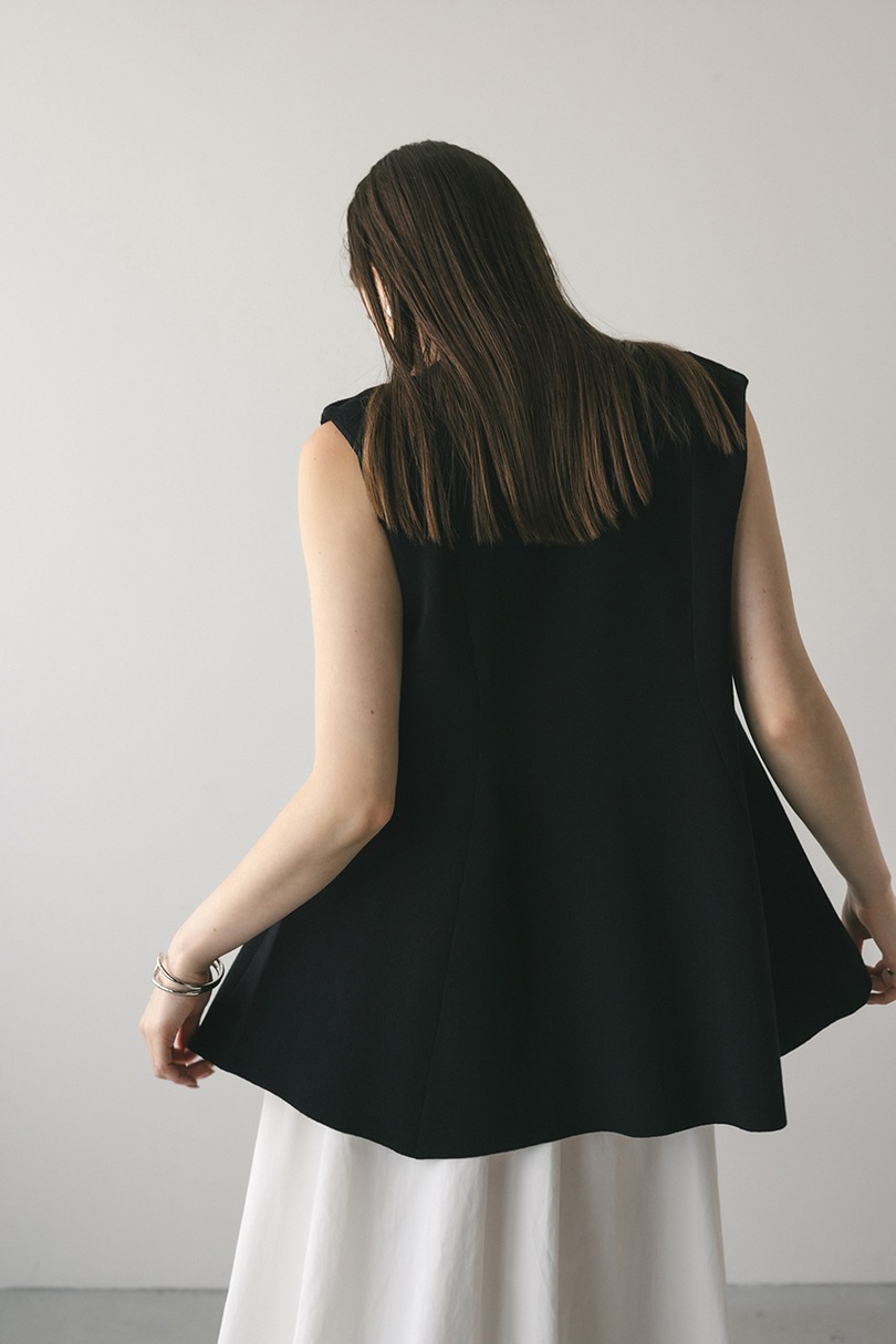 ドライニットフレアベスト 詳細画像 BLK 6