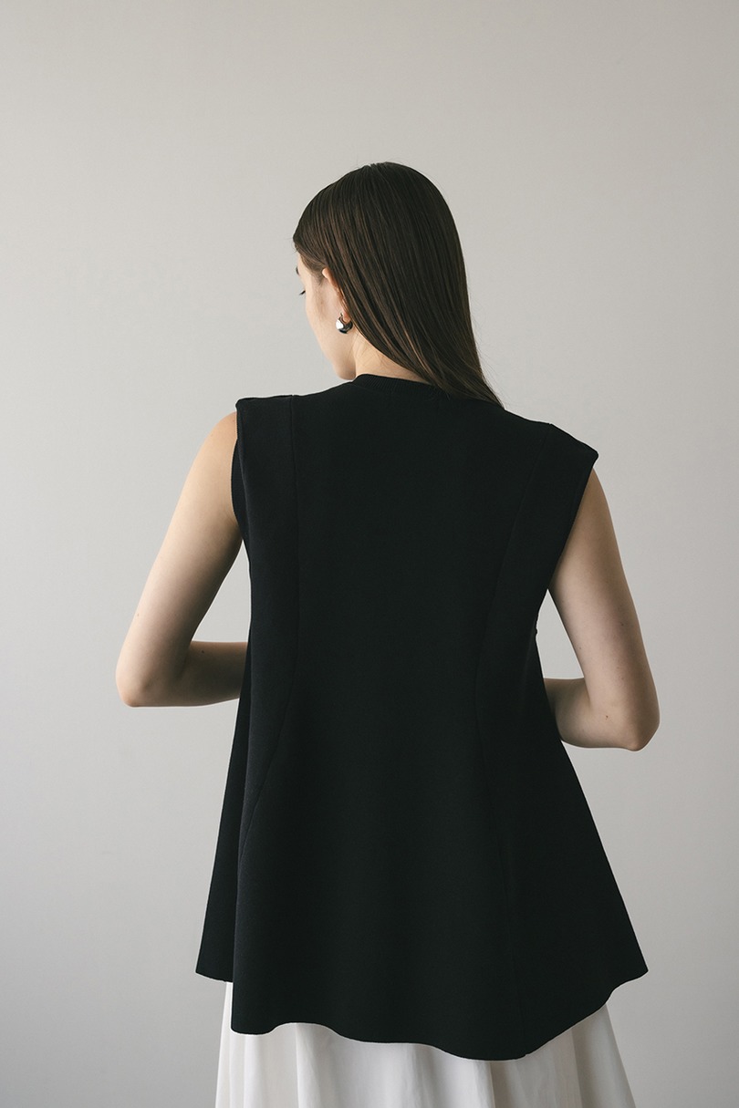 ドライニットフレアベスト 詳細画像 BLK 7