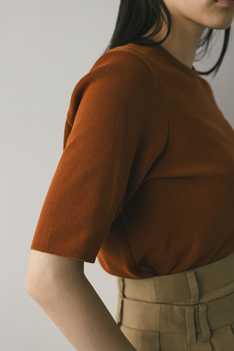 フォルムスリーブニットT 詳細画像 D/ORG 11