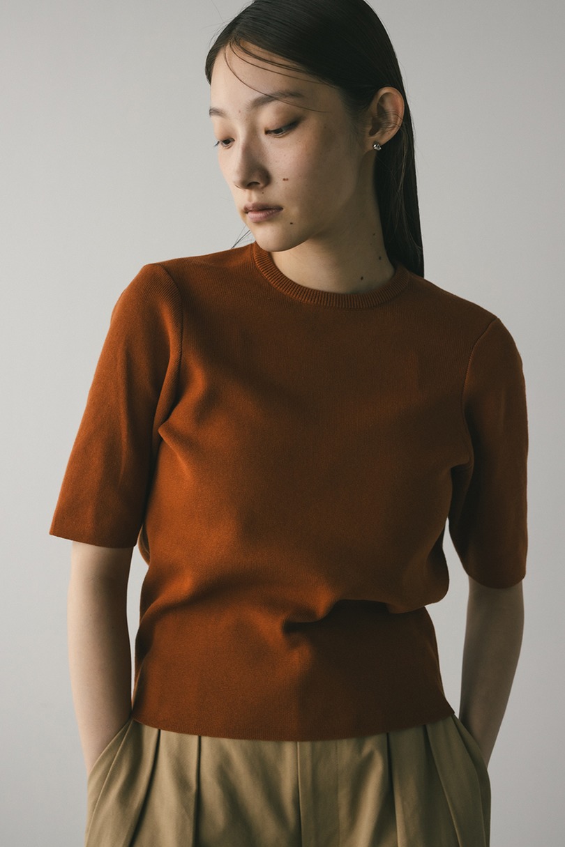 フォルムスリーブニットT 詳細画像 D/ORG 5