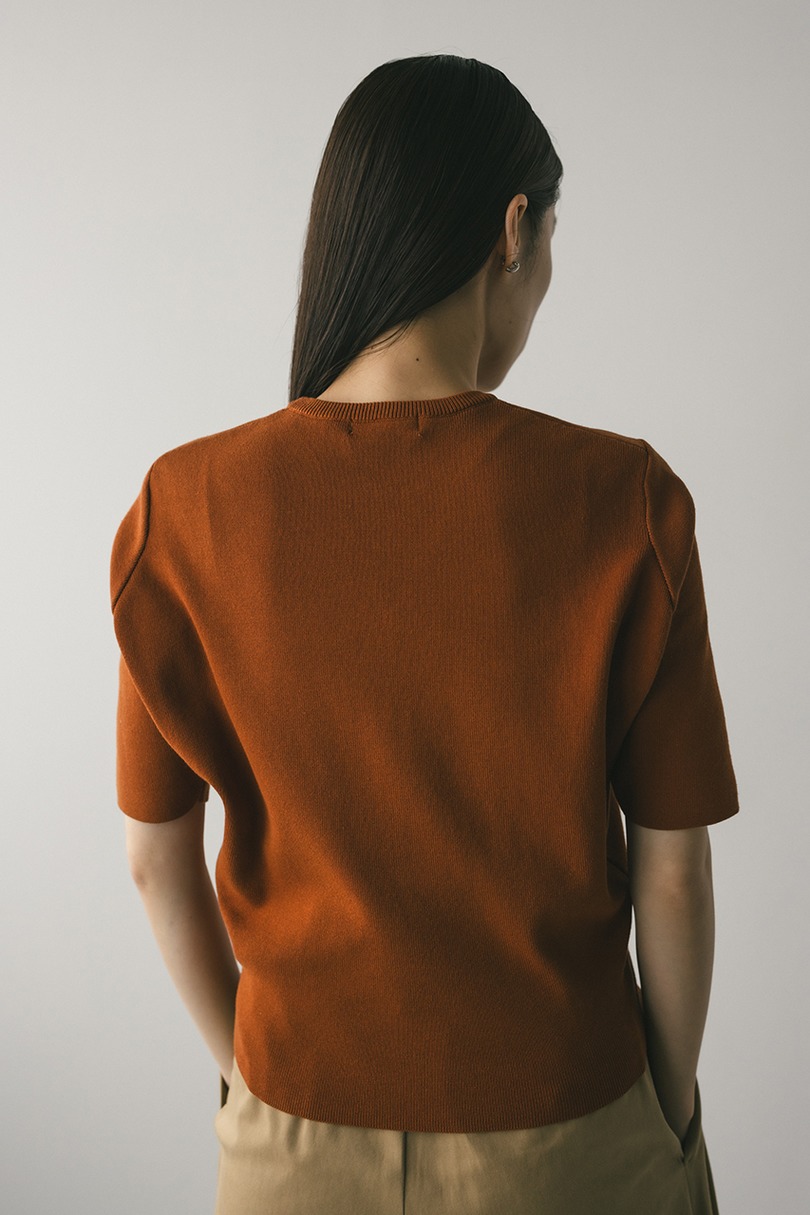フォルムスリーブニットT 詳細画像 D/ORG 9