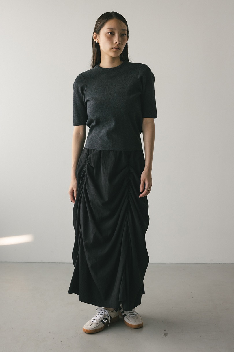 フォルムスリーブニットT 詳細画像 GRY 2