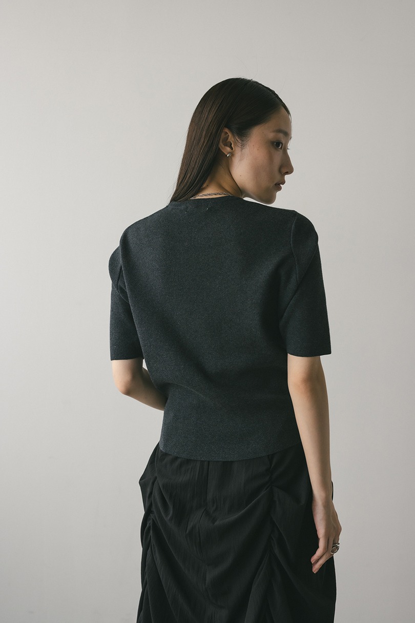 フォルムスリーブニットT 詳細画像 GRY 4