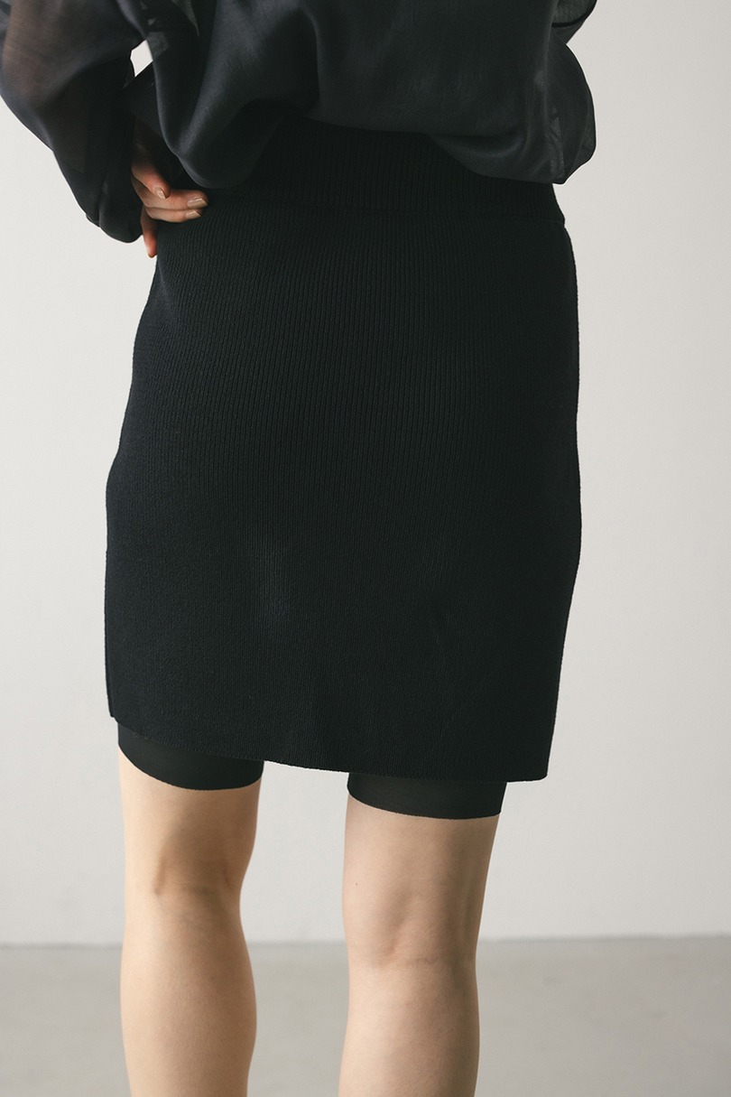 チュールレイヤーバイカーパンツ 詳細画像 BLK 7