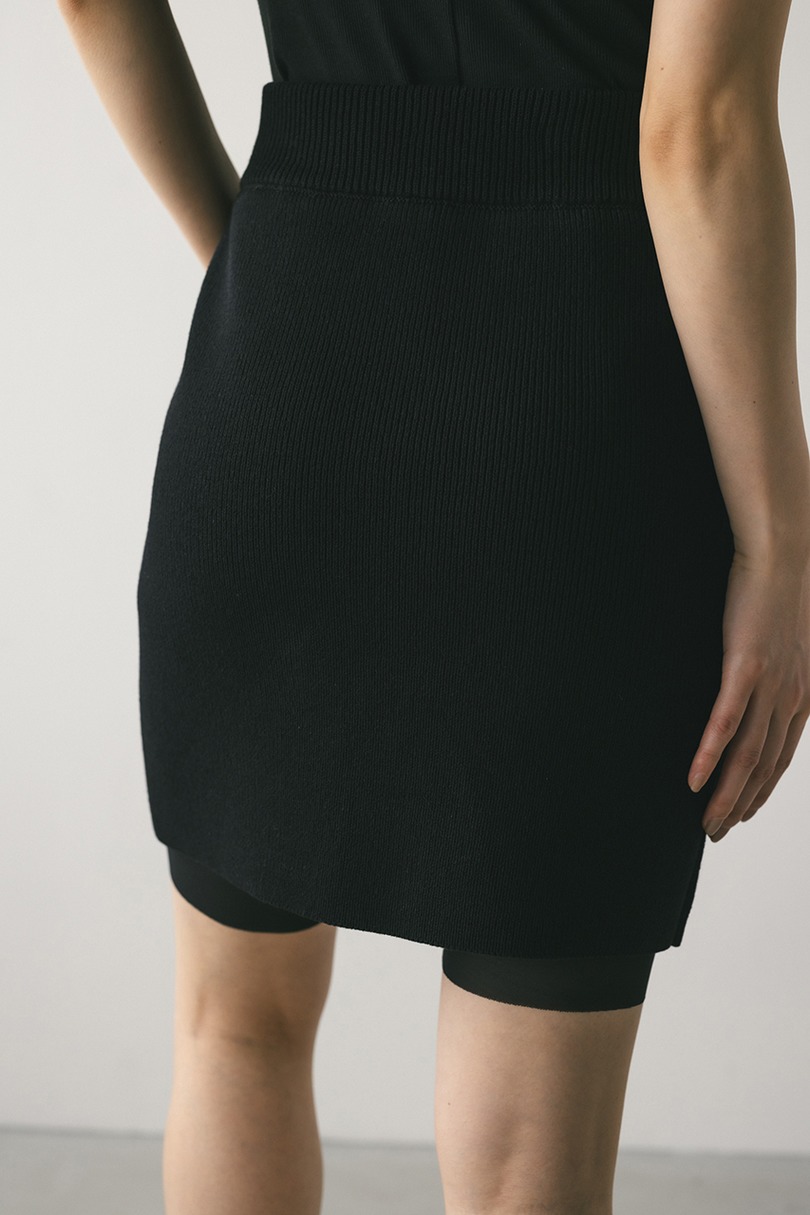 チュールレイヤーバイカーパンツ 詳細画像 BLK 8