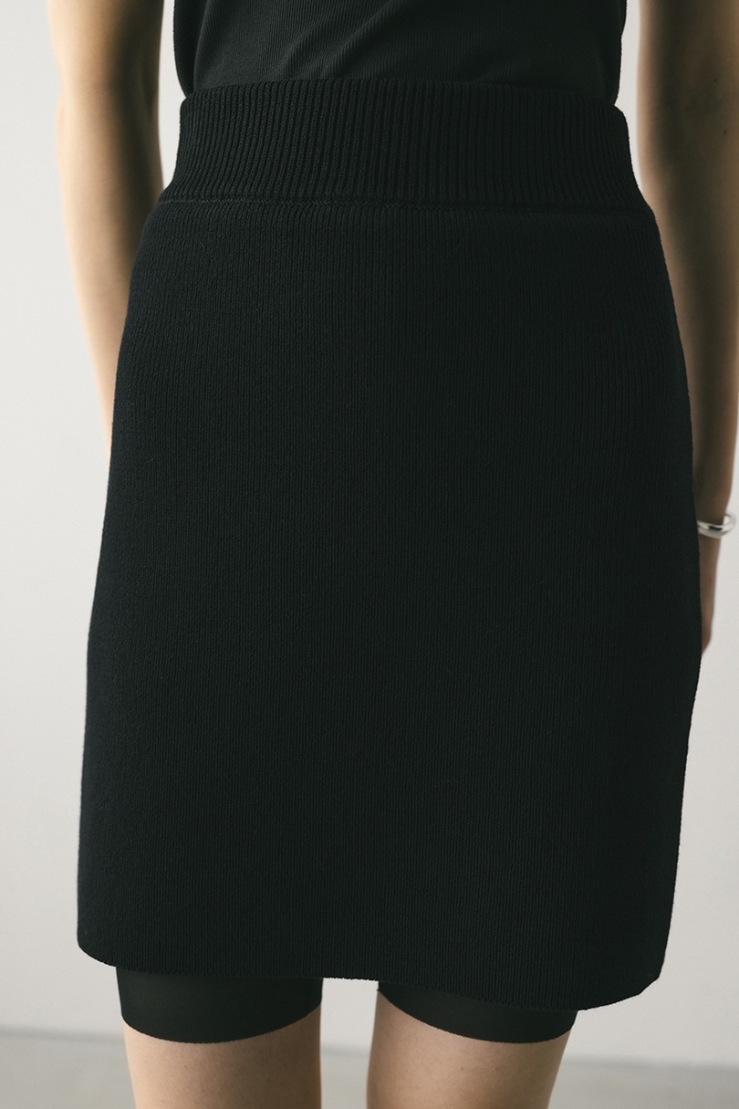 チュールレイヤーバイカーパンツ 詳細画像 BLK 9