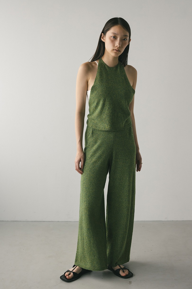 リラックスパイルニットパンツ