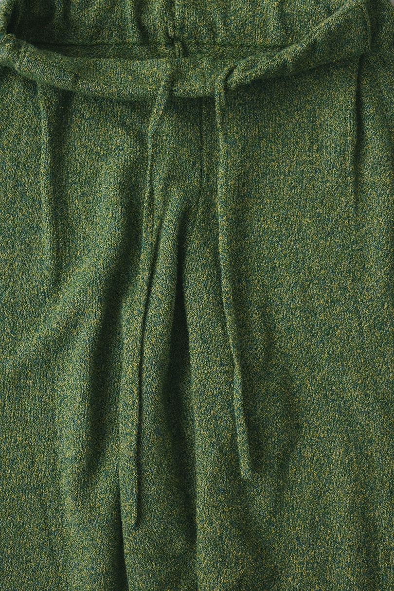 リラックスパイルニットパンツ 詳細画像 GRN 10