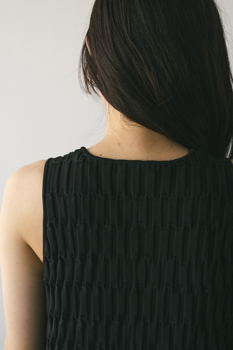 クロシェドッキングティアードワンピース 詳細画像 BLK 11