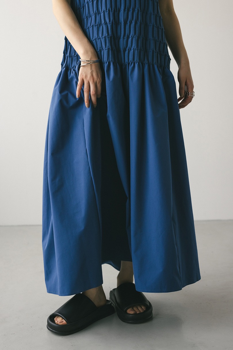 クロシェドッキングティアードワンピース 詳細画像 BLU 13