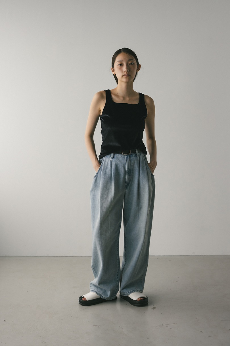 ベロアタンクトップ 詳細画像 BLK 2