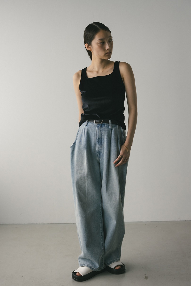 ベロアタンクトップ 詳細画像 BLK 3